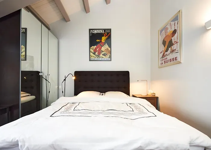 Tsaumiau, 3br, Perfect View, Skilift 170m! * 克莱恩 蒙塔纳