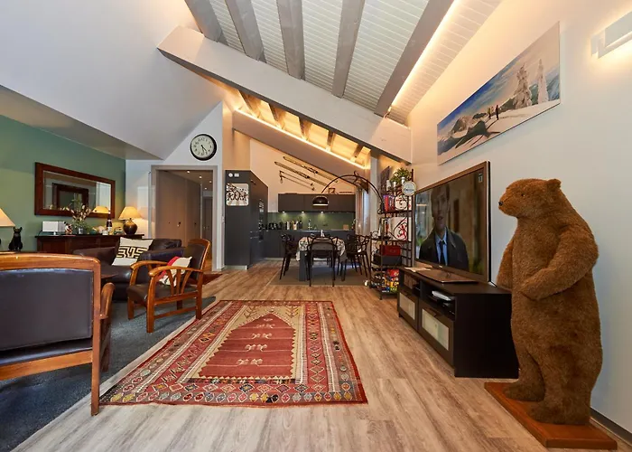 Apartman Tsaumiau, 3br, Perfect View, Skilift 170m! Crans-Montana