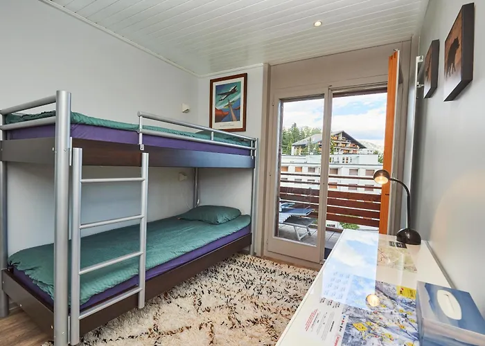 公寓 Tsaumiau, 3br, Perfect View, Skilift 170m! 克莱恩 蒙塔纳