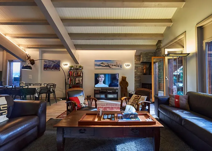 Tsaumiau, 3br, Perfect View, Skilift 170m! Crans-Montana